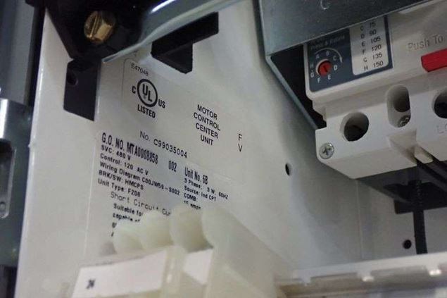 Square D Model 6 MCC Electrical
